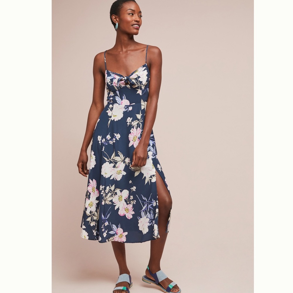 Anthropologie Yumi Kim Silk Dress